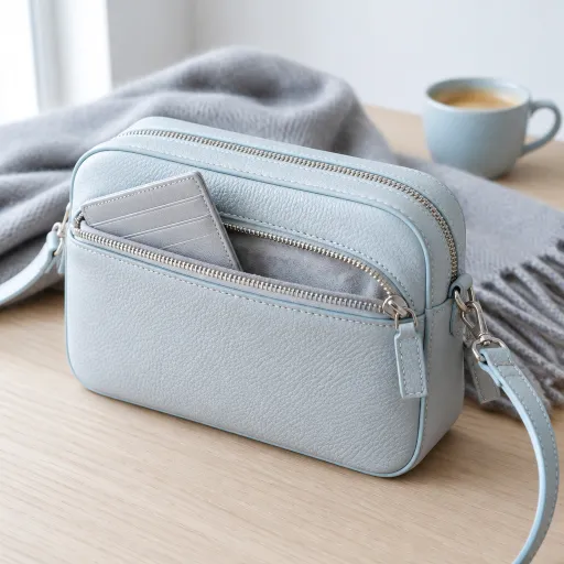 Why the Layne double zip mini camera crossbody has become a modern luxury essential