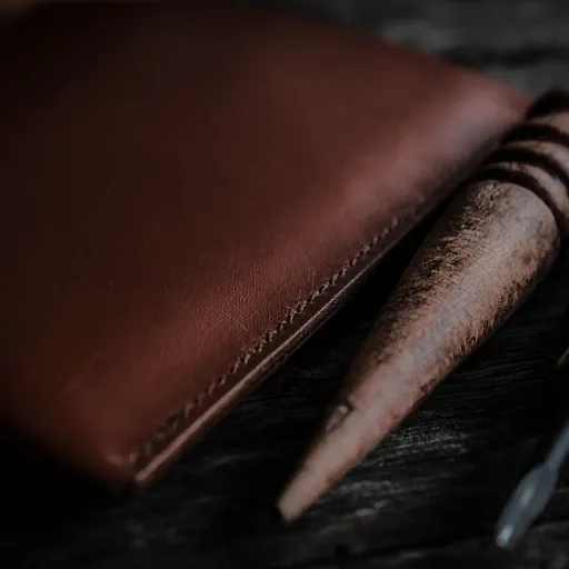 The refined appeal of a leather envelope wallet for discerning owners