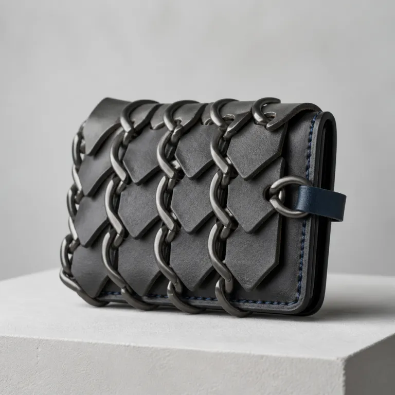 How a biker wallet chain becomes refined armor for your leather wallet