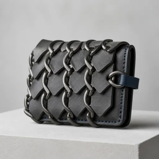 How a biker wallet chain becomes refined armor for your leather wallet