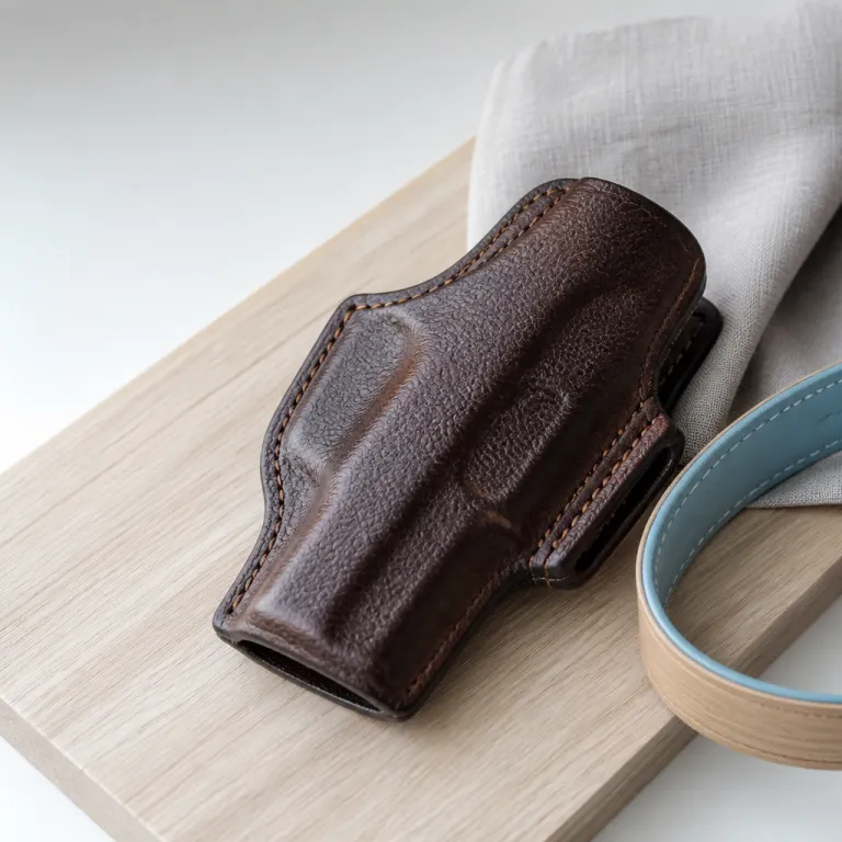 Refined leather holsters for the Glock 19: when craftsmanship meets discreet performance
