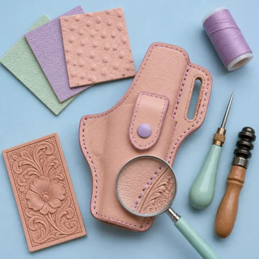 How luxury leather craftsmanship elevates a Glock 32 holster to collectible status