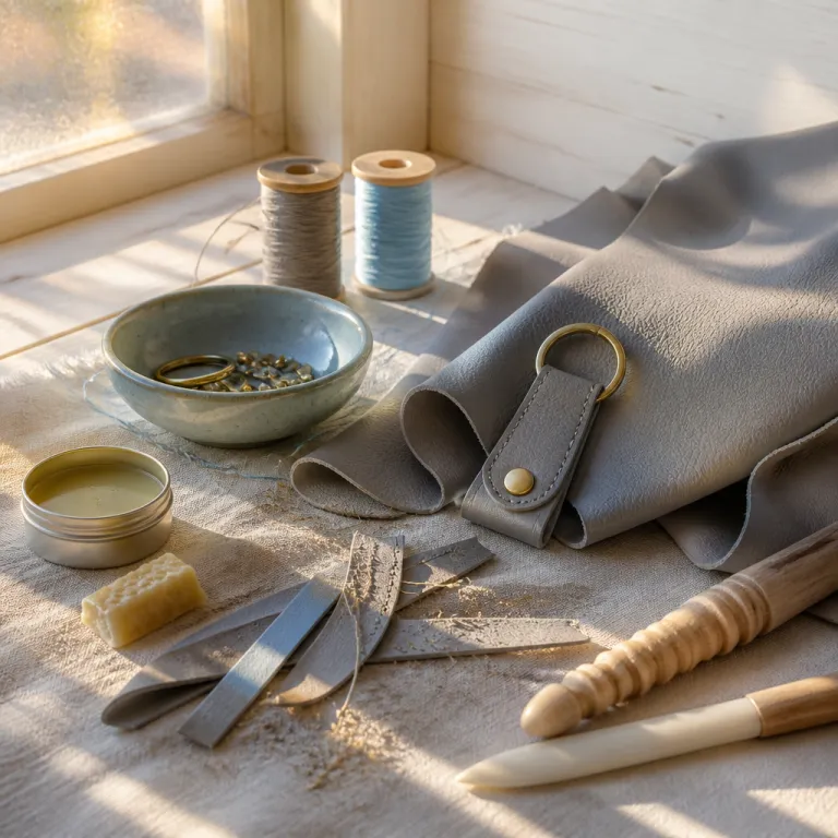 The refined art of the leather key ring holder in luxury craftsmanship